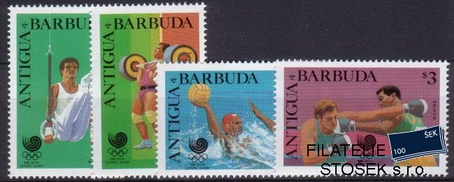 Antig.and Barbuda Mi 1161-4+Bl.147