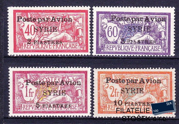 Sýrie známky Yv PA 18-21
