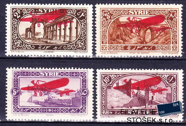 Sýrie známky Yv PA 30-33