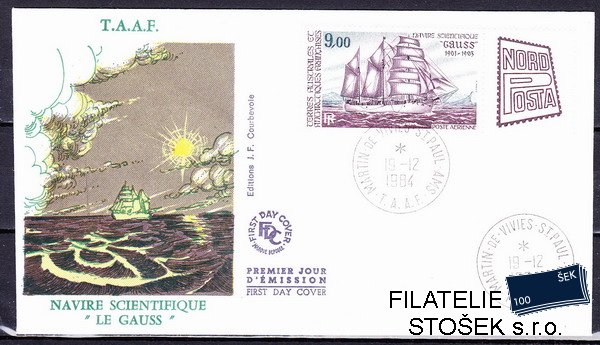 Antarktida francouzská známky Mi 0195 razítko Iles St.Paul et Amsterdam