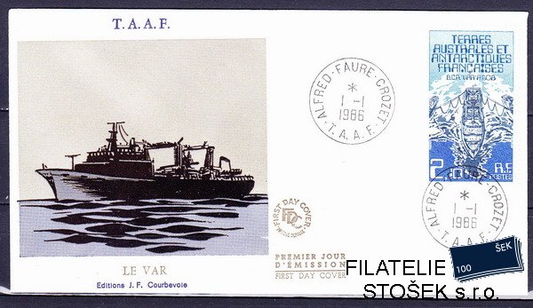 Antarktida francouzská známky Mi 0212 razítko Iles Crozet