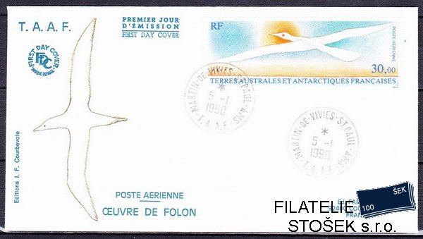 Antarktida francouzská známky Mi 0270 razítko Iles St.Paul et Amsterdam