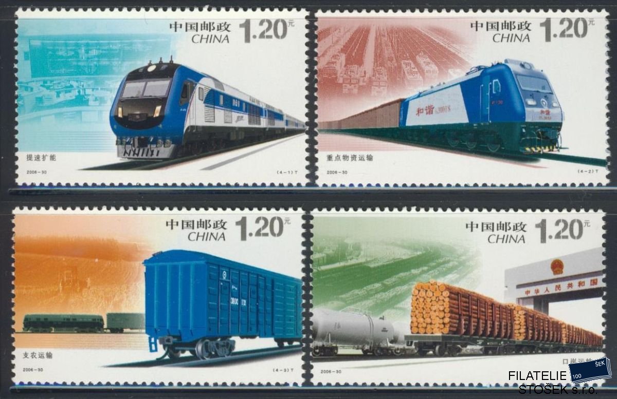 Čína-republika známky Mi 3816-9