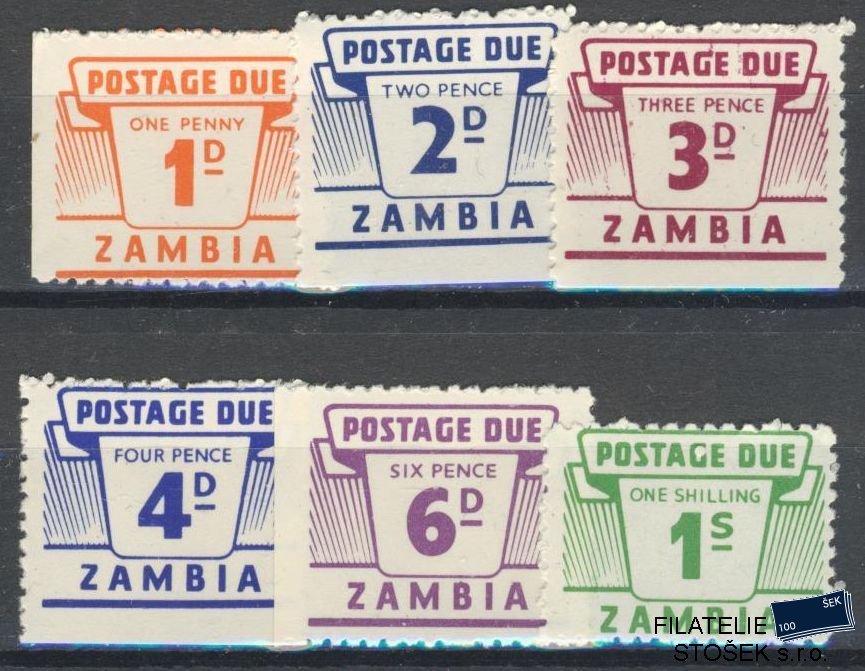 Zambia známky Mi P 03-10