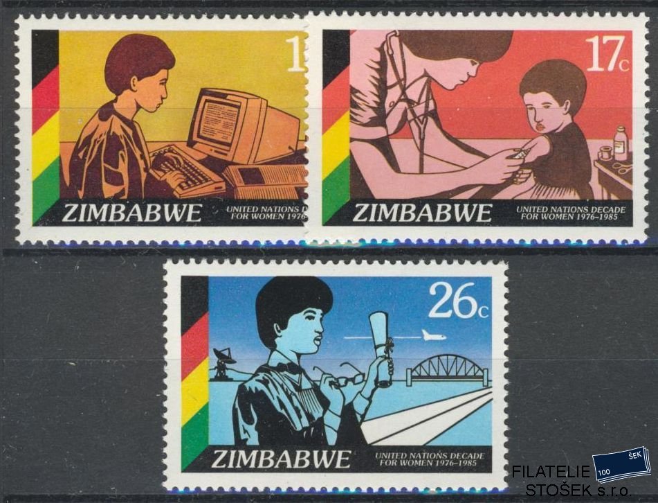 Zimbabwe známky Mi 335-7