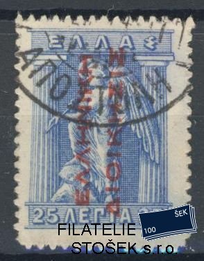Řecko - pošta v Turecku Mi 27 I