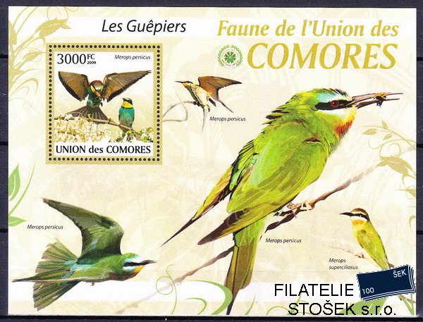 Comores (etat) známky Mi 2418 - Bl.515