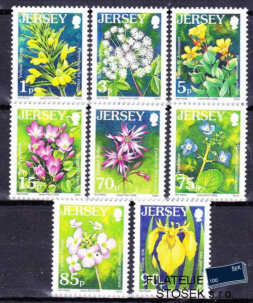 Jersey známky Mi 1247-54