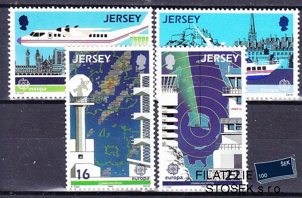Jersey známky Mi 0435-8