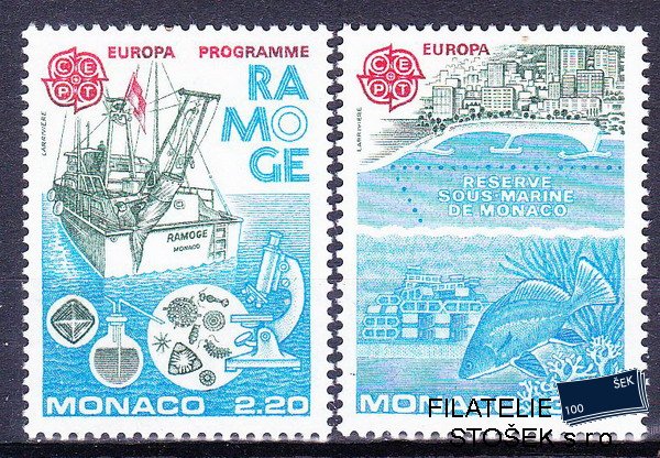 Monako známky Mi 1746-7