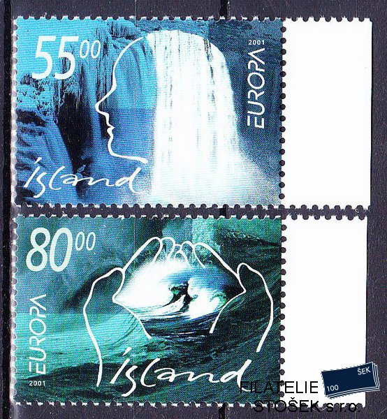 Island známky Mi 0981-2