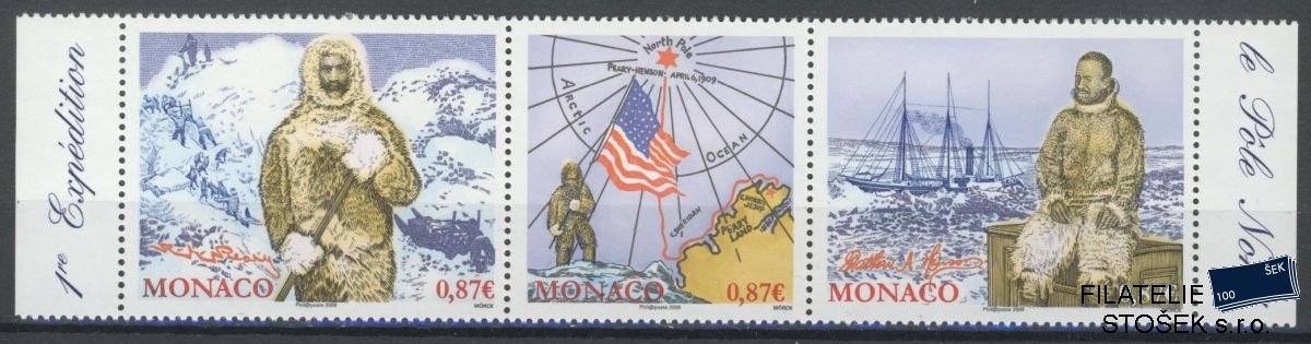Monako známky Mi 2913-5 St