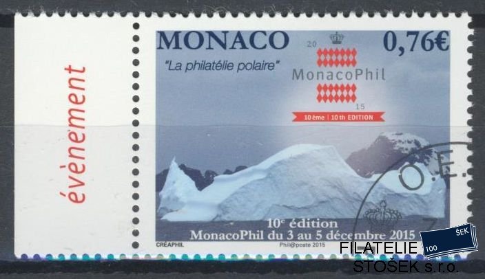 Monako známky Mi 3254