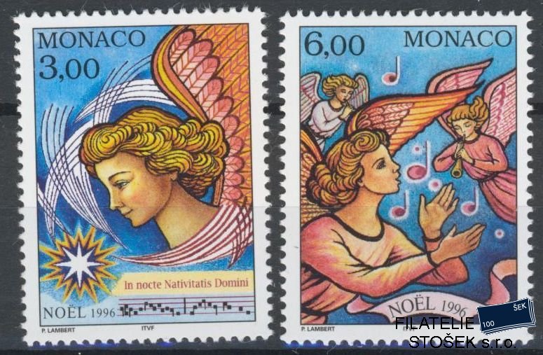 Monako známky Mi 2321-2