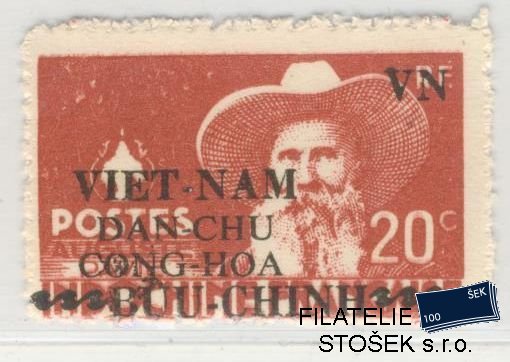 Vietnam Demokratická republika známky Mi 20