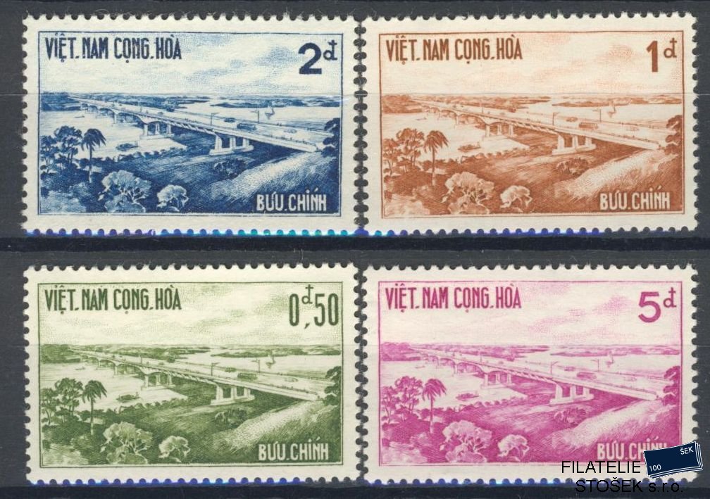 Vietnam Jižní známky Mi 243-46