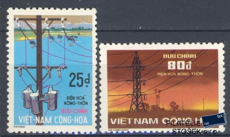 Vietnam Jižní známky Mi Nevydané XV-XVI