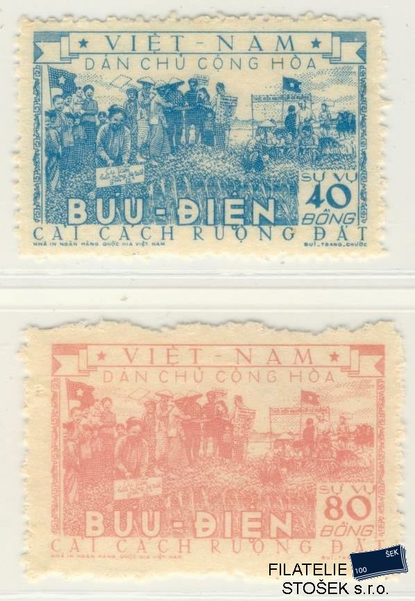Vietnam známky Mi D 6-7