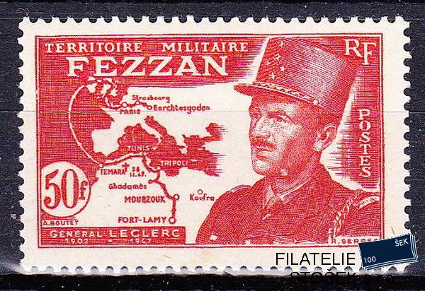 Fezzan známky Yv 53
