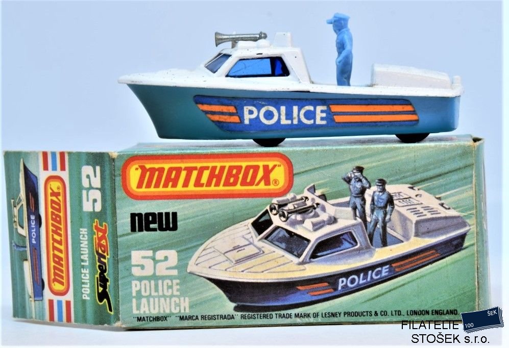 Matchbox Superfast 75 - Police Launch