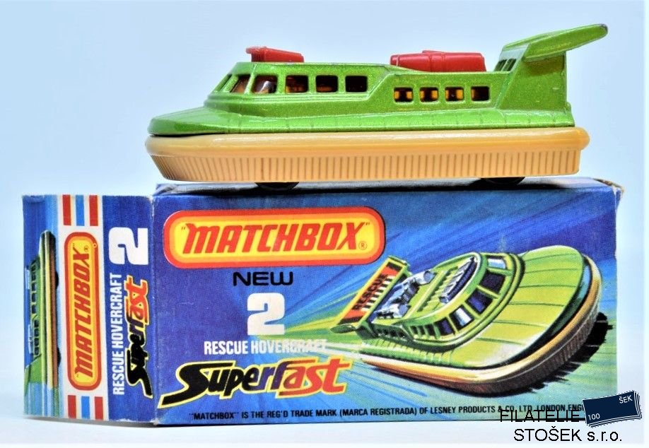 Matchbox Superfast 75 - Rescue Hovercraft