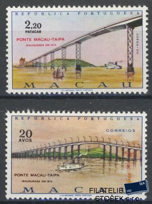 Macau známky Mi 461-62