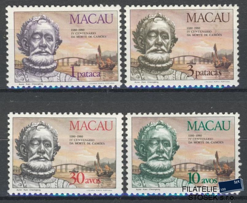 Macau známky Mi 476-79