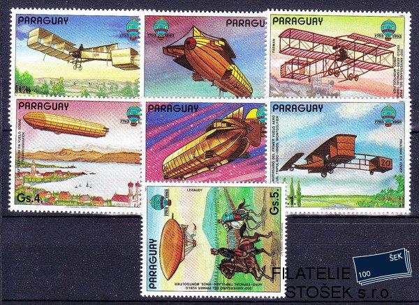 Paraguay známky Mi 3698-3704