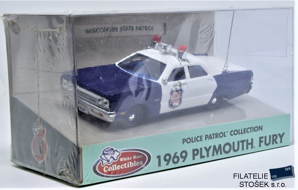 White Rose - Policejní auta - Plymouth Fury - Wisconsin