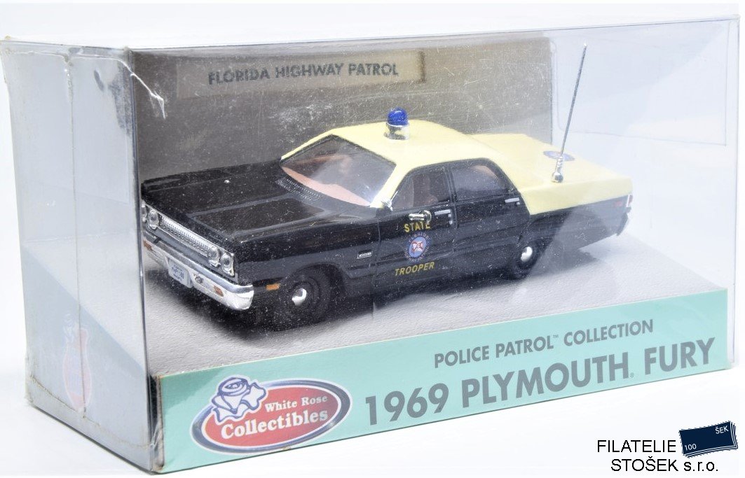 White Rose - Policejní auta - Plymouth Fury - Florida