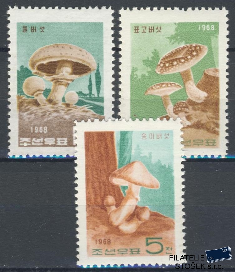 Korea Severní známky Mi 856-58