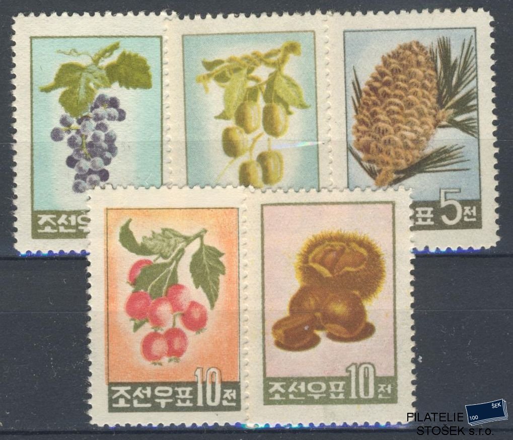 Korea Severní známky Mi 218-22