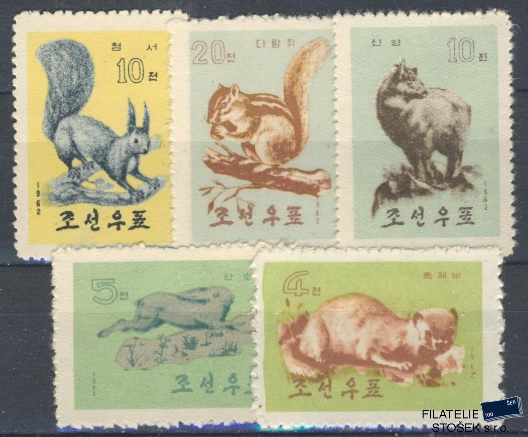 Korea Severní známky Mi 433-37