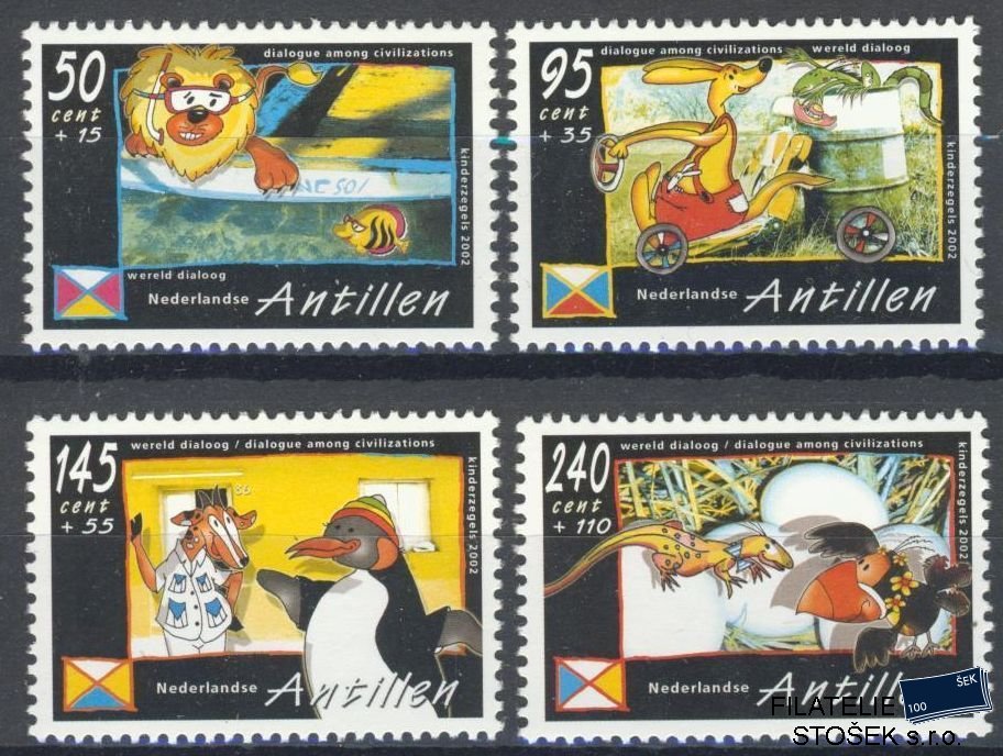 Niederlandische Antilen známky Mi 1159-62