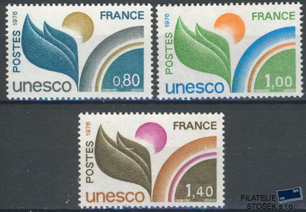 Francie služební známky Mi 16-18