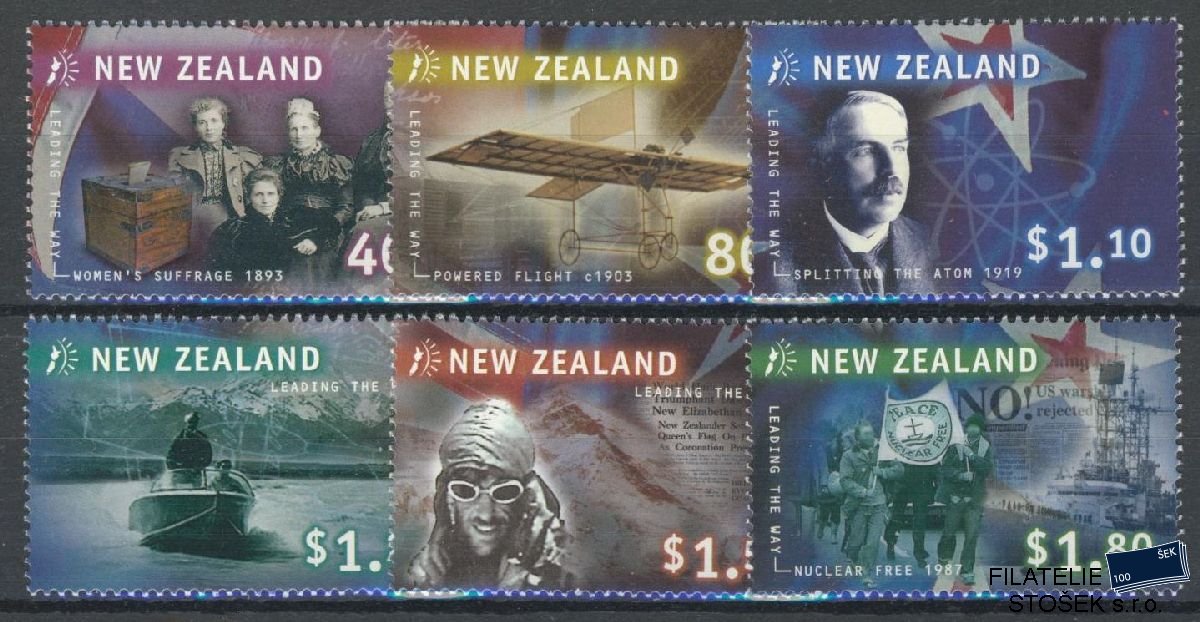New Zeland známky Mi 1807-12