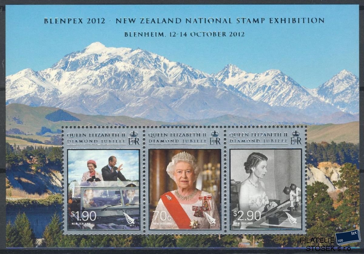 New Zeland známky Mi Blok 295