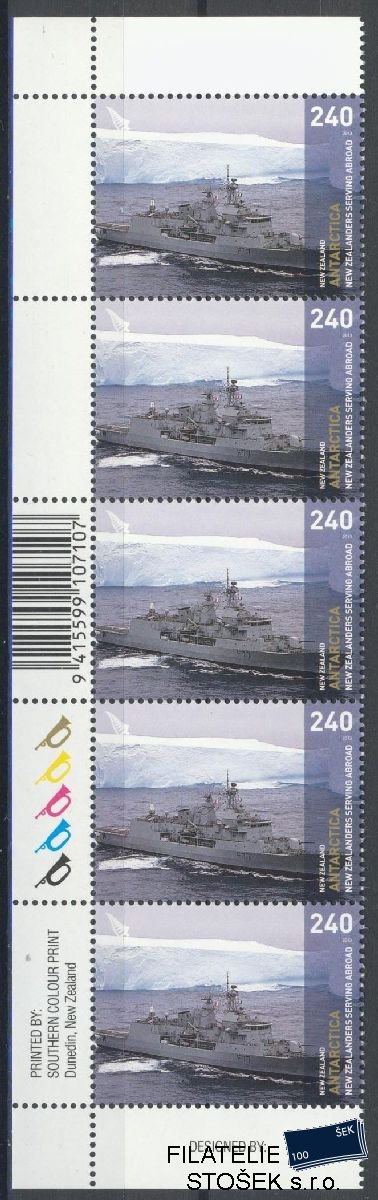 New Zeland známky Mi 3007 5 Páska