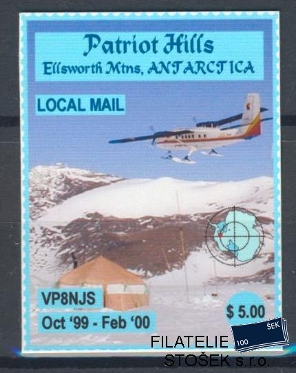 Antarktica nevydané známky - Patriot Hills - Expedition