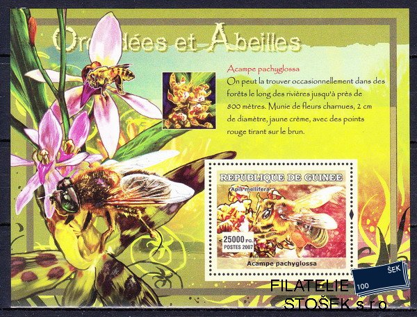 Guinea známky Mi 4725 - Bl.1179 Včely