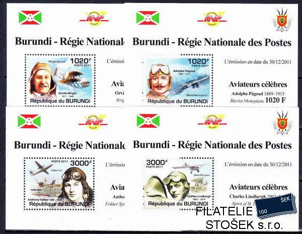 Burundi známky Mi 2210-3