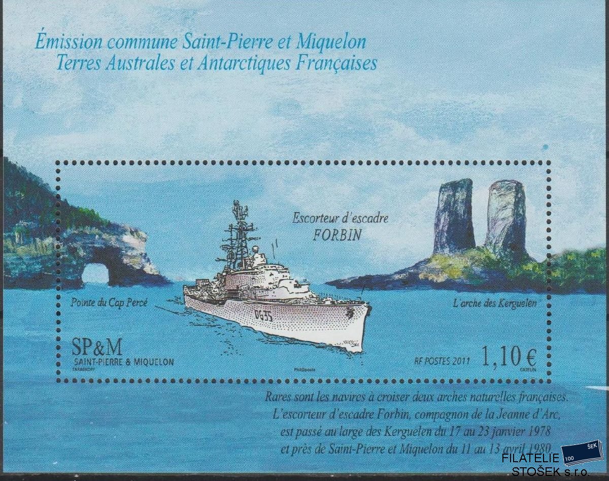 St. Pierre et Miquelon známky Mi Blok 16