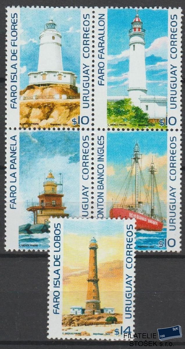 Uruguay známky Mi 2798-2802