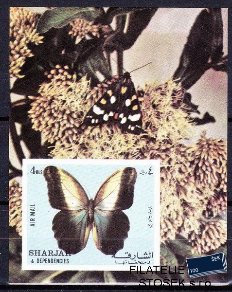Sharjah známky Mi 1023 - Bl.118