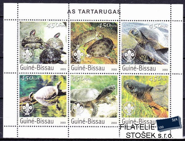 Guinea Bissau známky Mi 2578-83