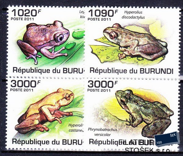 Burundi známky Mi 2062-5