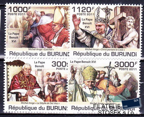 Burundi známky Mi 2186-9