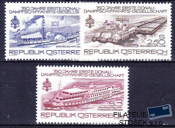Rakousko známky Mi 1601-3
