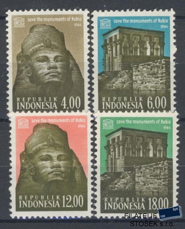 Indonesie známky Mi 439-42