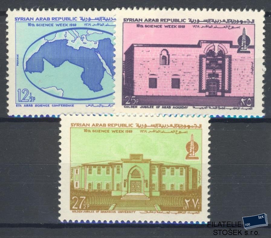 Sýrie známky Mi 1084-86
